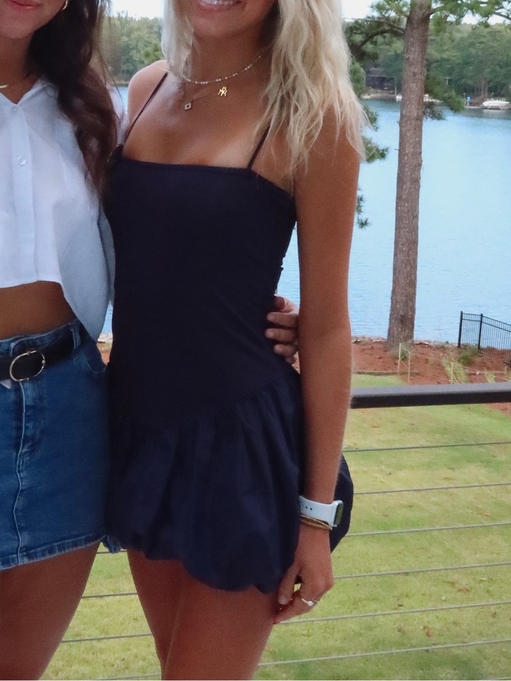 Edikted Navy Mini Dress